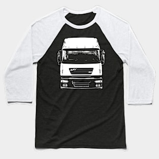 Classic ERF ECX lorry white monoblock Baseball T-Shirt